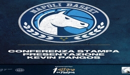 S.S. NAPOLI BASKET: LUNEDI LA PRESENTAZIONE DI KEVIN PANGOS