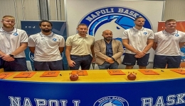 S.S. NAPOLI BASKET: PRESENTATI DREZNJAK, TOT, TREIER E WOLDETENSAE