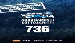 S.S. NAPOLI BASKET: CHIUSA LA CAMPAGNA ABBONAMENTI 'COME UN'ONDA'