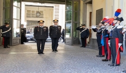 Visita del Comandante Generale dellArma dei CC al Comando Interregionale Ogaden di Napoli