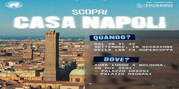 Supercoppa Frecciarossa: S.S. Napoli Basket apre 'Casa Napoli 'Na Passione'