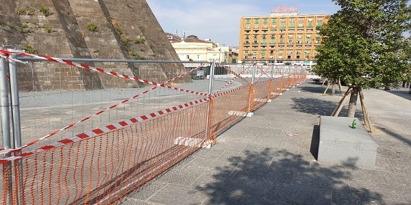 Napoli: Interventi via Pessina e Via Acton