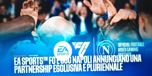 EA SPORTS FC e SSC Napoli annunciano partnership esclusiva e pluriennale