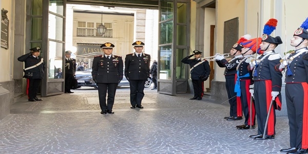 Visita del Comandante Generale dell’Arma dei CC al Comando Interregionale Ogaden di Napoli