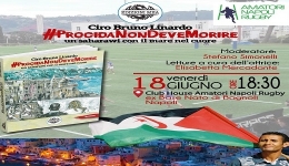 Napoli: il rugby 'incontra' la cultura con la presentazione del libro '#ProcidaNonDeveMorire'