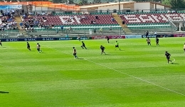 Castel di Sangro: Napoli - Cavese 3 - 2. azzurri in campo per un allenamento congiunto