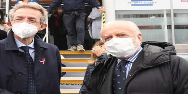 Napoli: De Laurentiis presidente onorario di ' Race for the Cure'