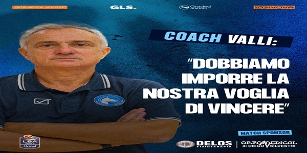 S.S. Napoli Basket - B. Tortona, valli: dobbiamo imporre la nostra voglia di vincere